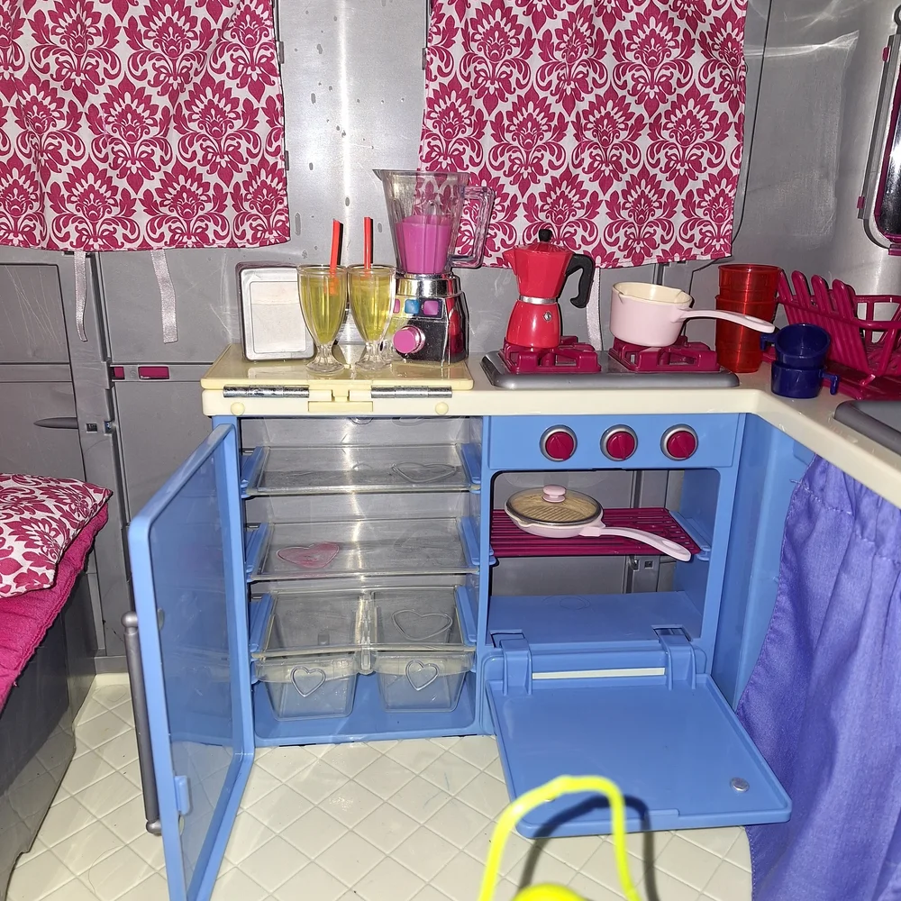 Our Generation RV with Many Colorful Accessories - Picture 2 of 12